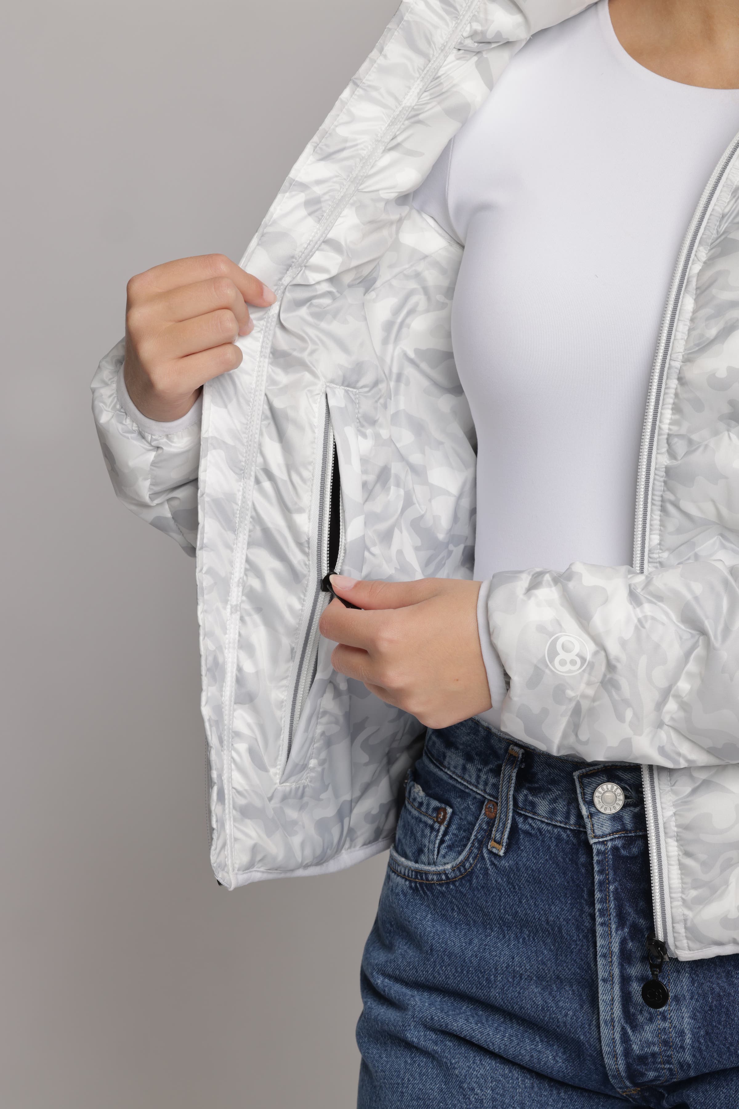 Women's packable puffer jacket - O8Lifestyle