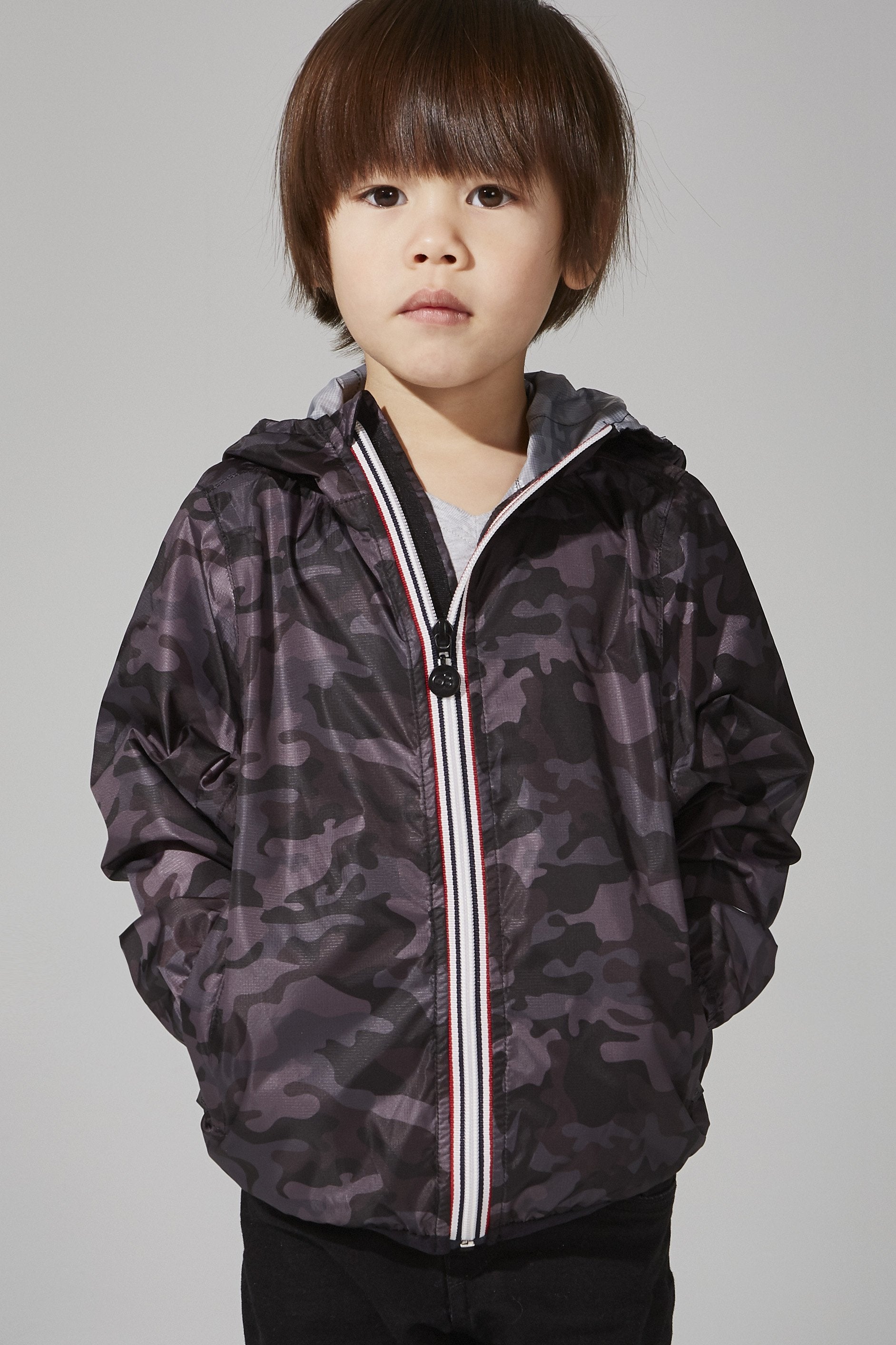 Children's packable clearance rain jacket