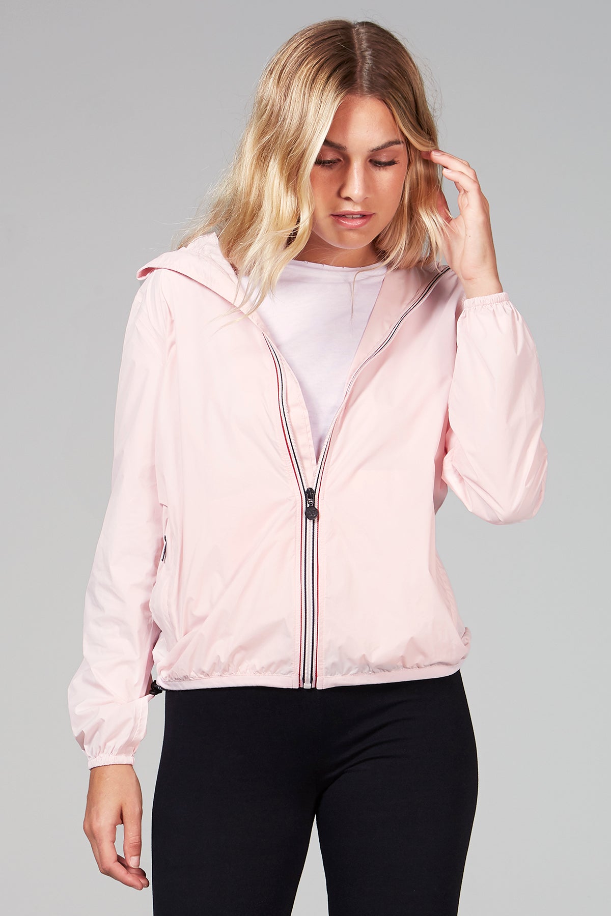 Sloane - Ballet Slipper Full Zip Packable Rain Jacket - O8lifestyle.
