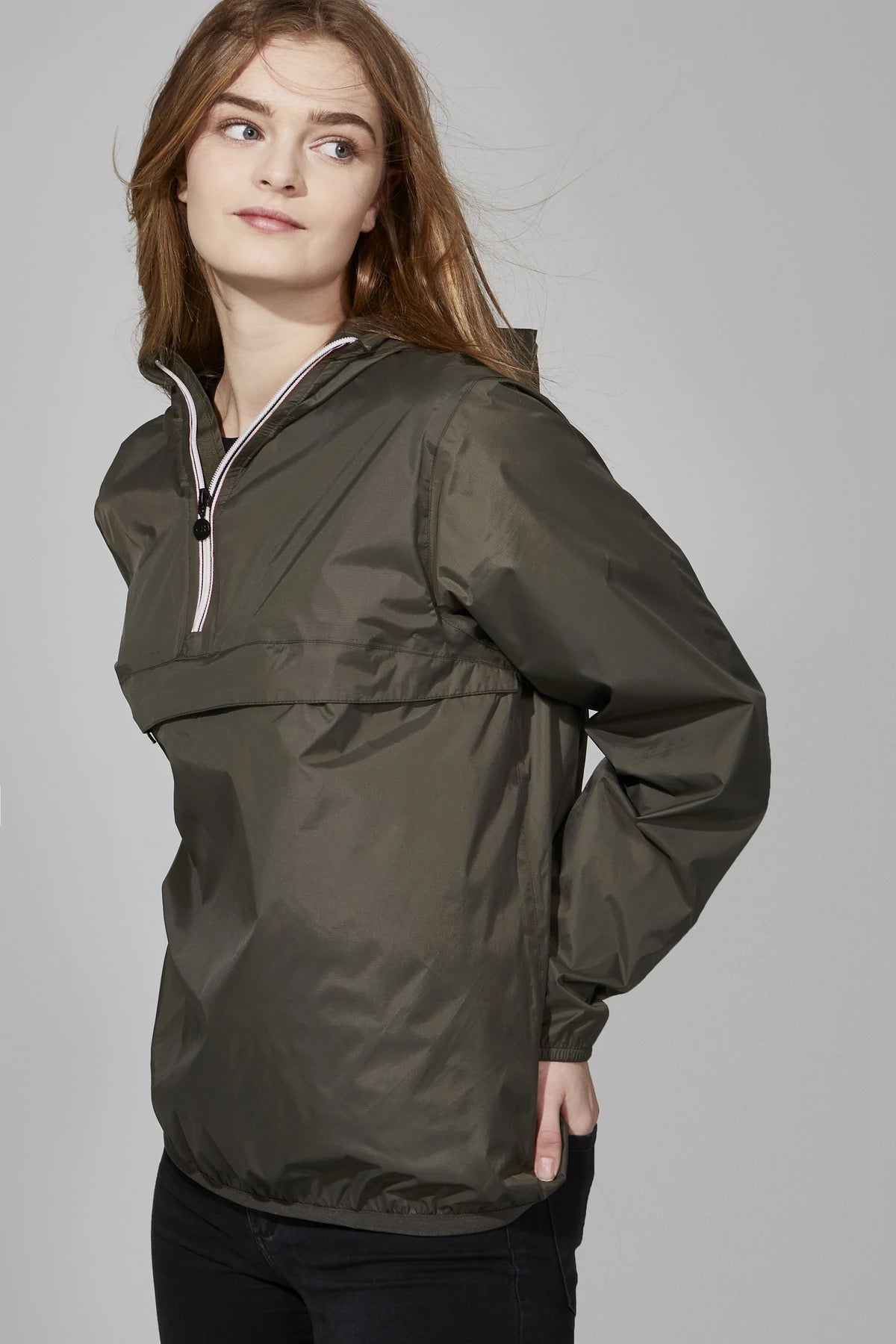 Torba Quarter Zip light Packable Rain Jacket - O8Lifestyle