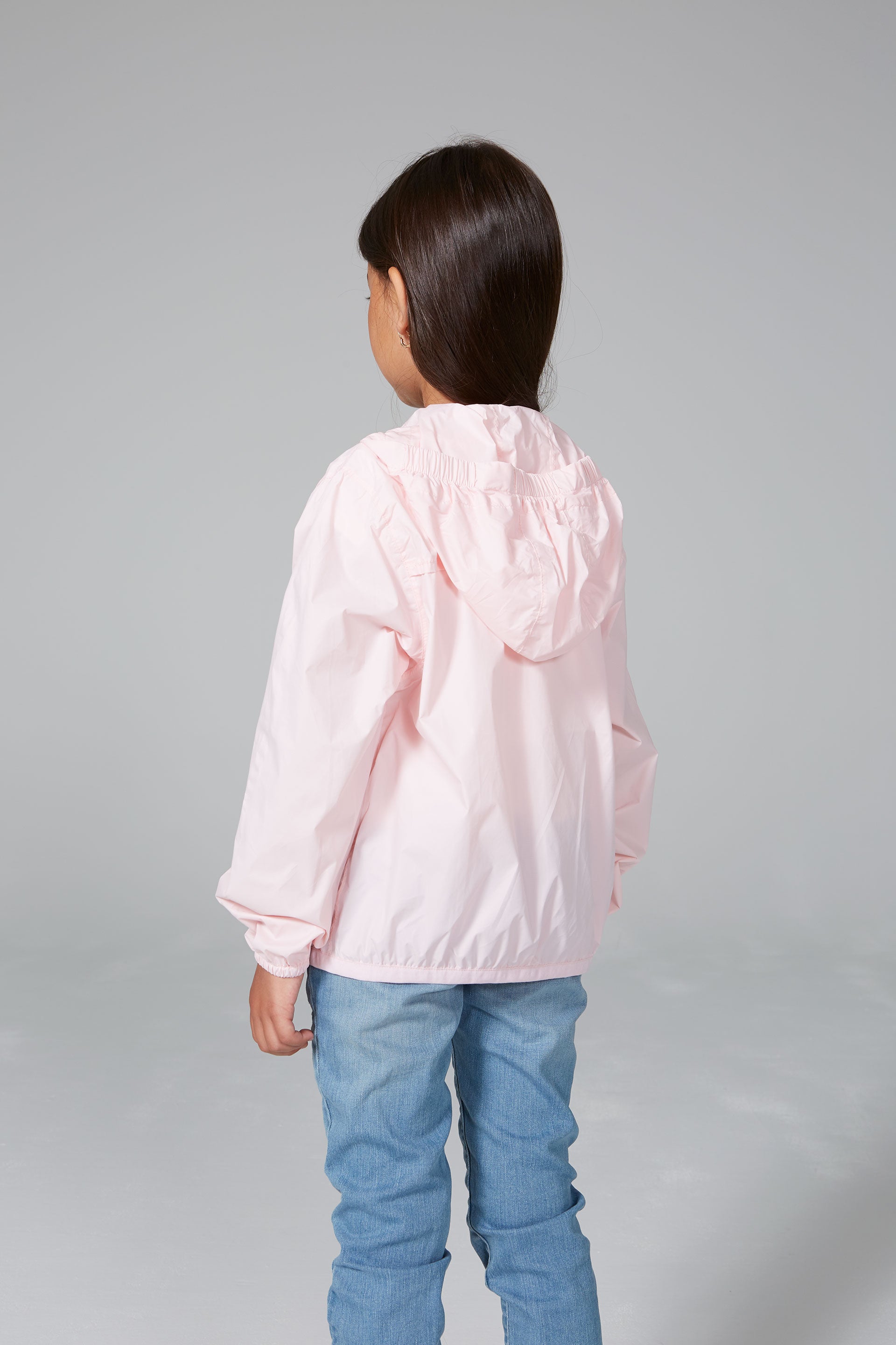Sam - Kids Ballet Slipper Full Zip Packable Rain Jacket - O8lifestyle.
