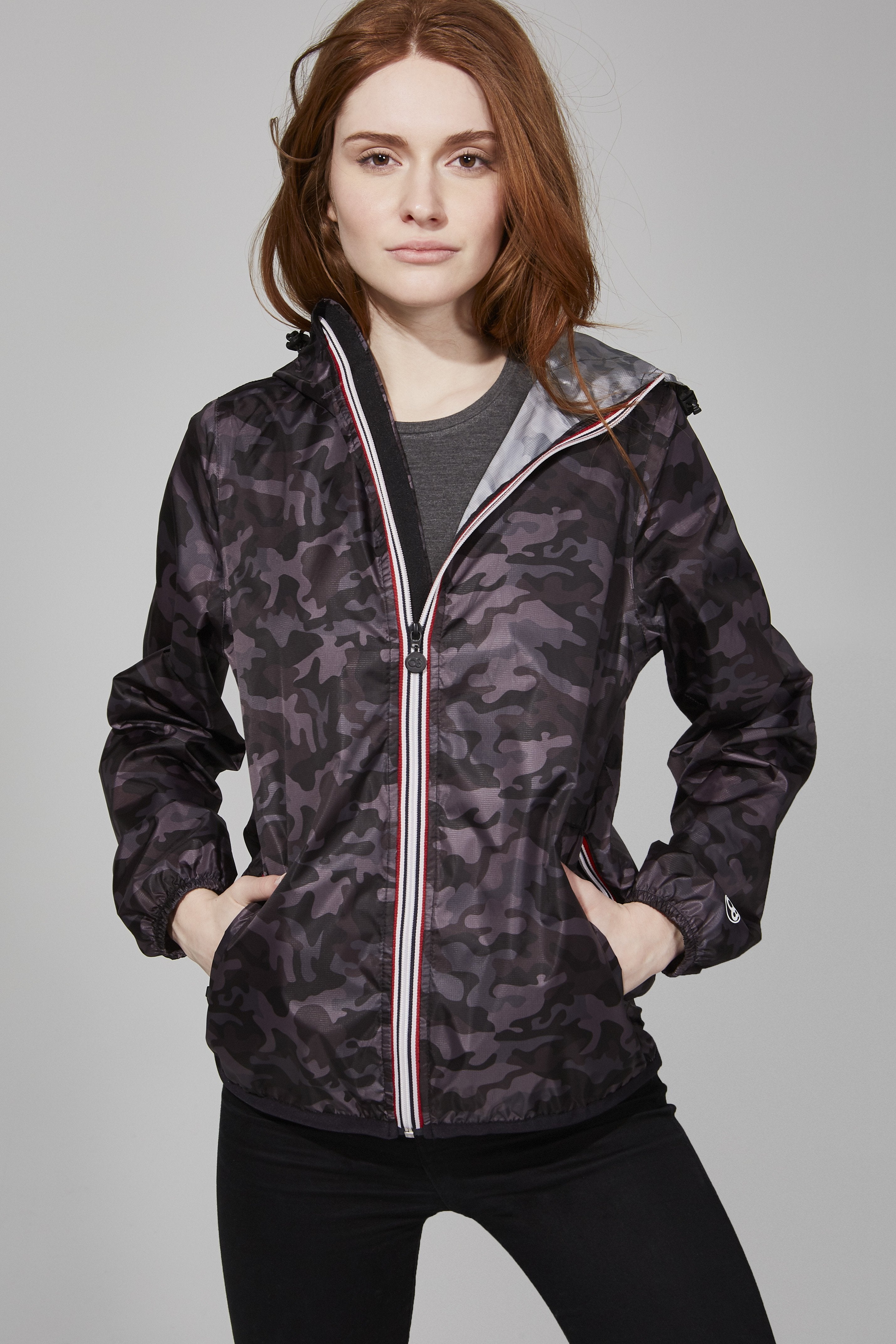 Camo rain jacket women's best sale