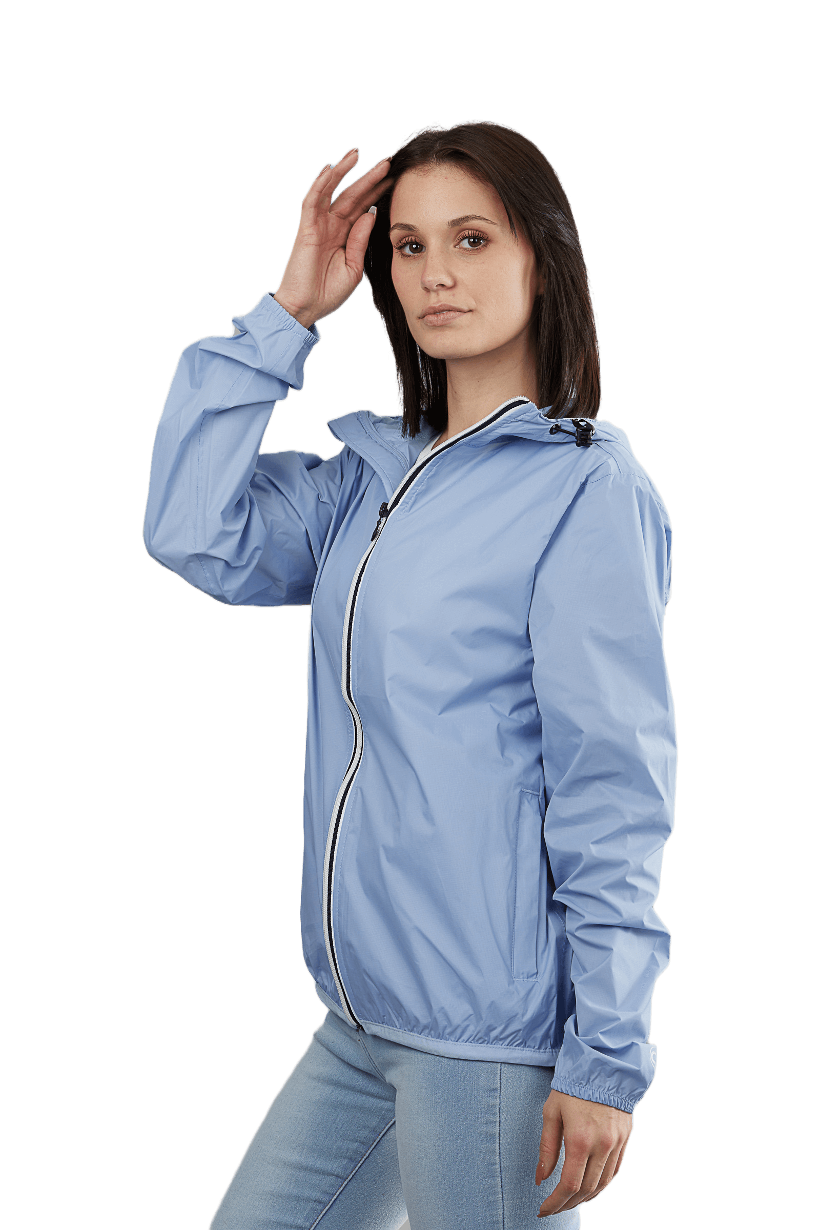 Blue sales womens windbreaker
